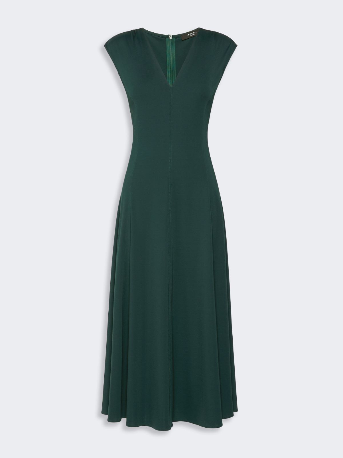 Long interlock jersey dress - Weekend Max Mara - 4