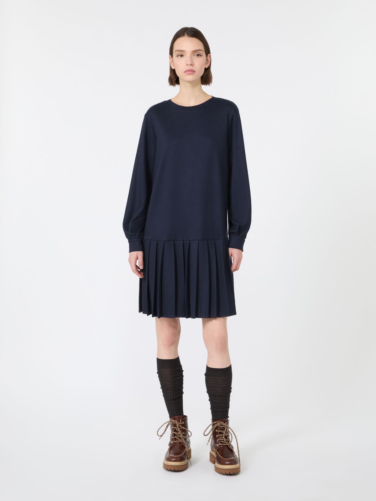 Jacquard jersey short dress - Weekend Max Mara - 2