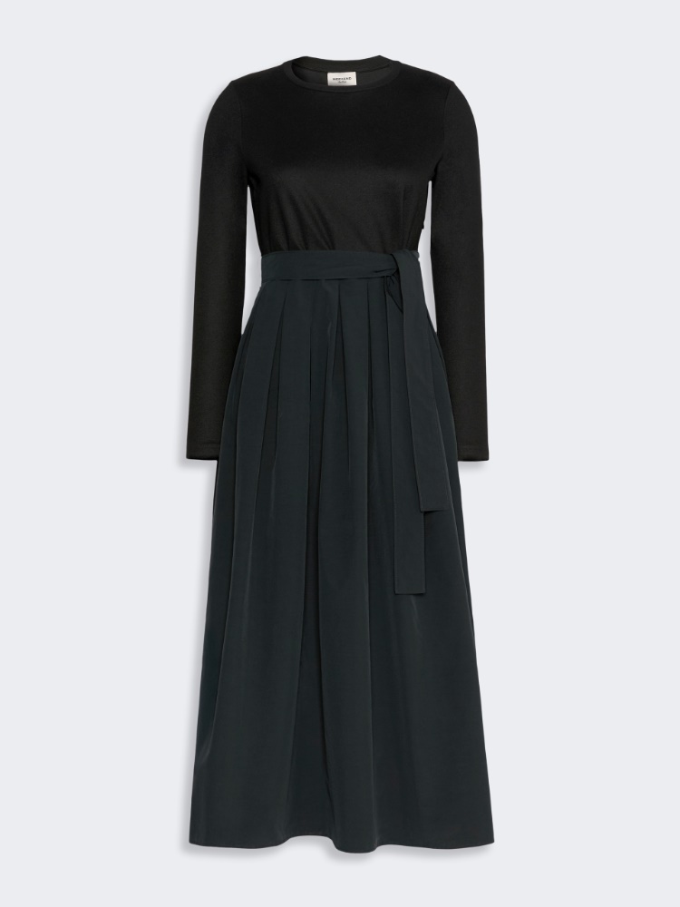 Jacquard jersey and taffeta dress - Weekend Max Mara - 2