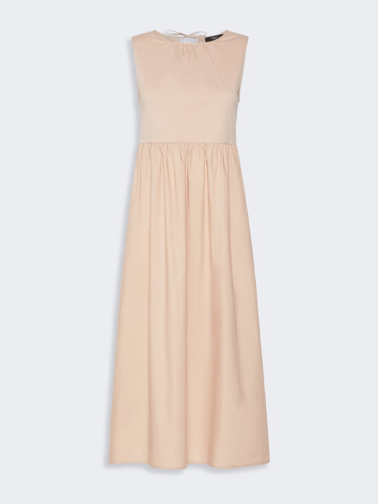 Abito in jersey e popeline di cotone - ROSA - Weekend Max Mara - 5