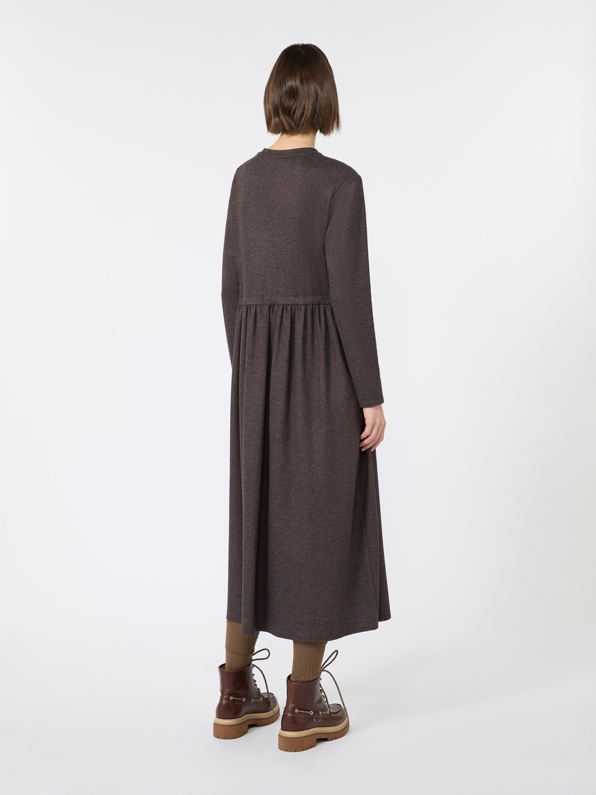 Jacquard jersey long dress - Weekend Max Mara - 3