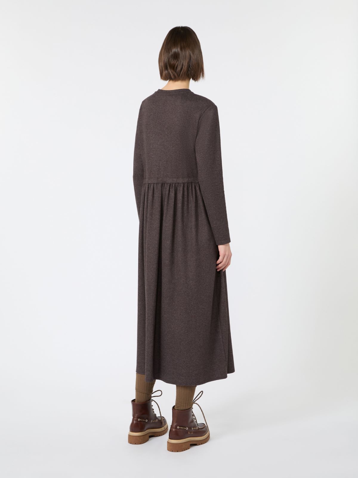Jacquard jersey long dress - Weekend Max Mara - 3