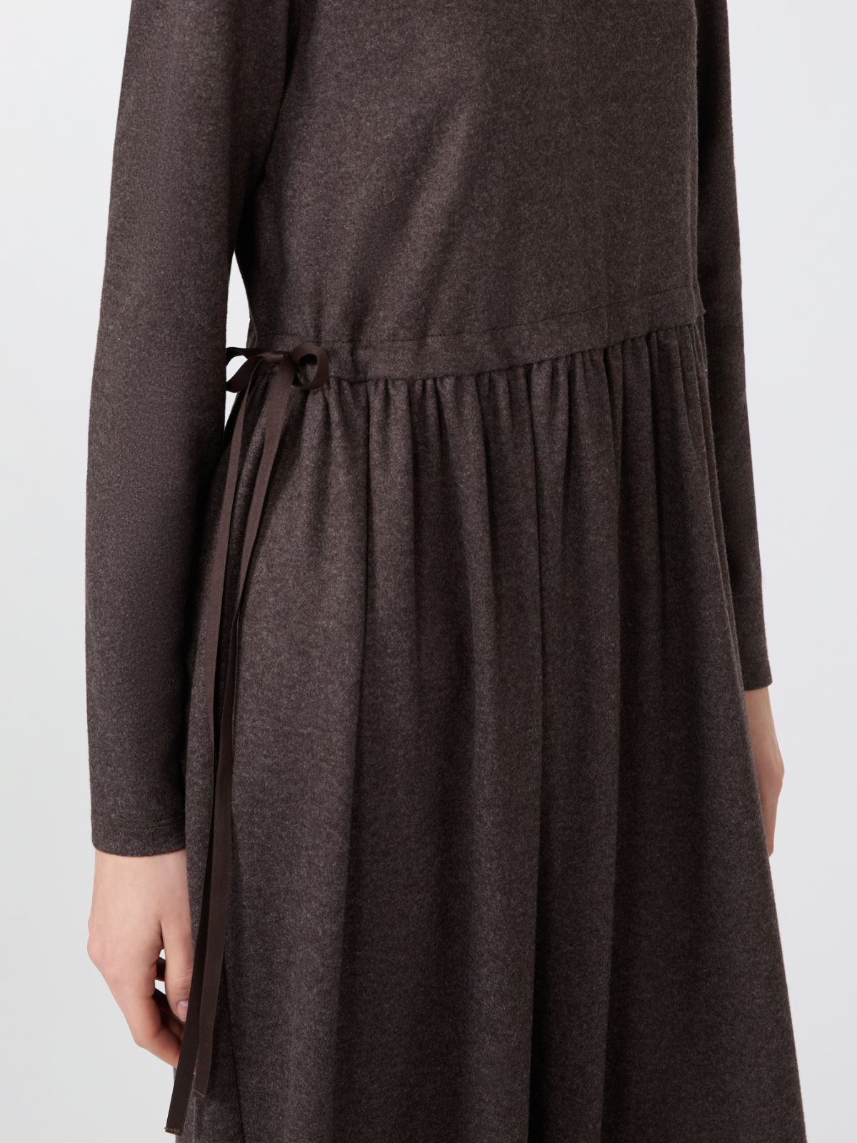 Jacquard jersey long dress - Weekend Max Mara - 4