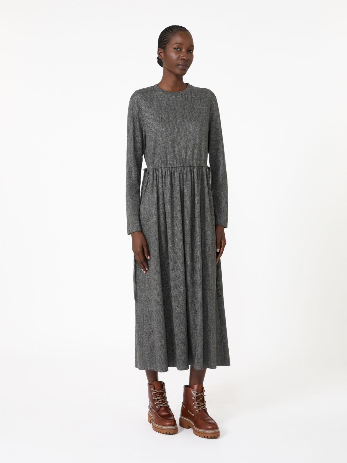 Jacquard jersey long dress - Weekend Max Mara - 2