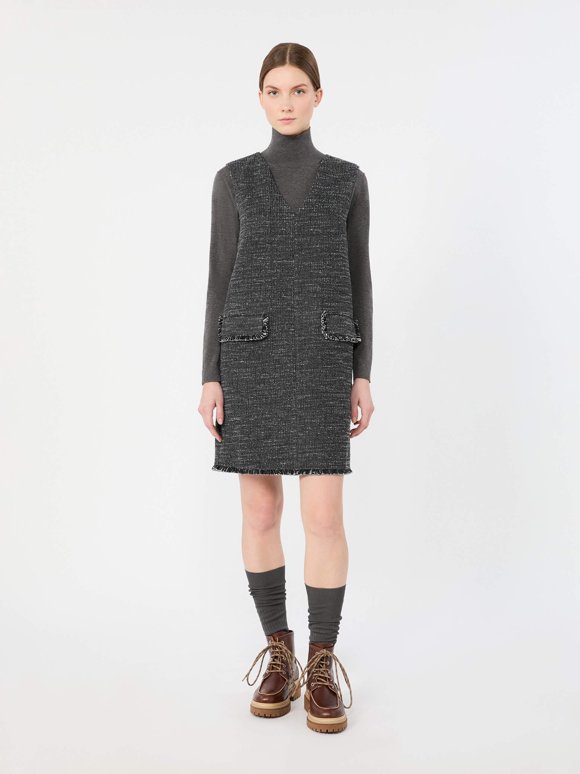 Sleeveless dress in jersey bouclé - Weekend Max Mara - 2