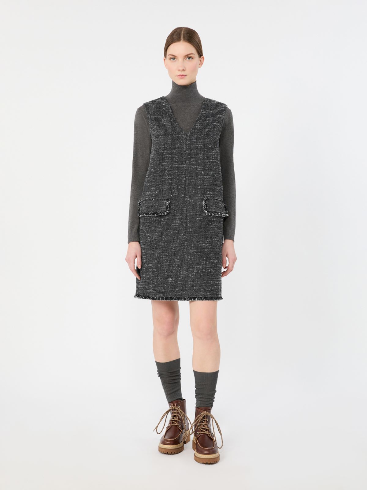 Sleeveless dress in jersey bouclé - Weekend Max Mara - 2