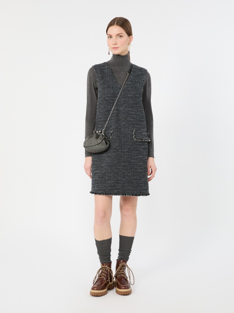 Sleeveless dress in jersey bouclé - Weekend Max Mara