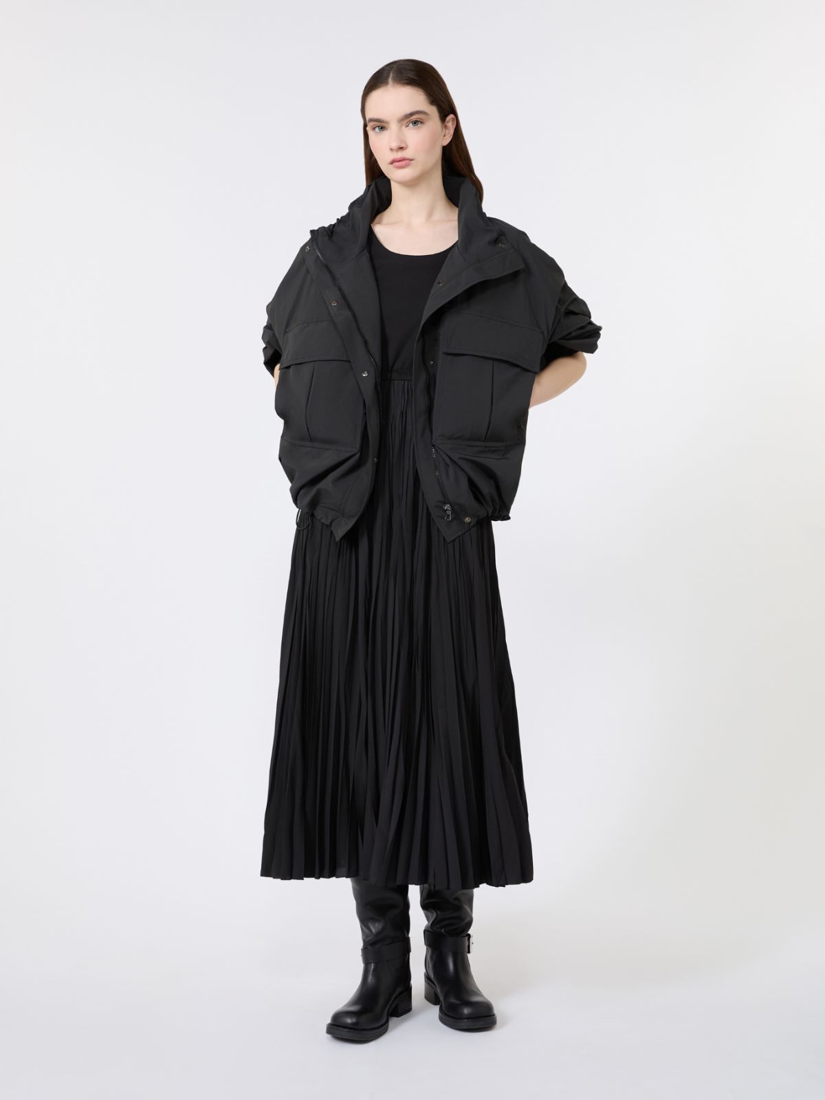 Abito in jersey con gonna plissé - Weekend Max Mara