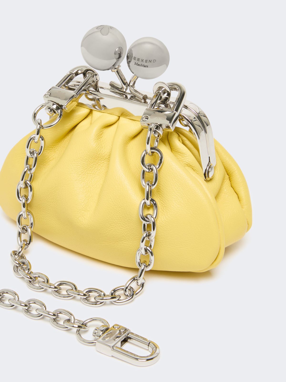Pasticcino Bag Nano in montone - GIALLO - Weekend Max Mara - 4