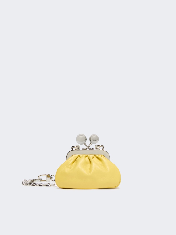 Pasticcino Bag Nano in montone - GIALLO - Weekend Max Mara
