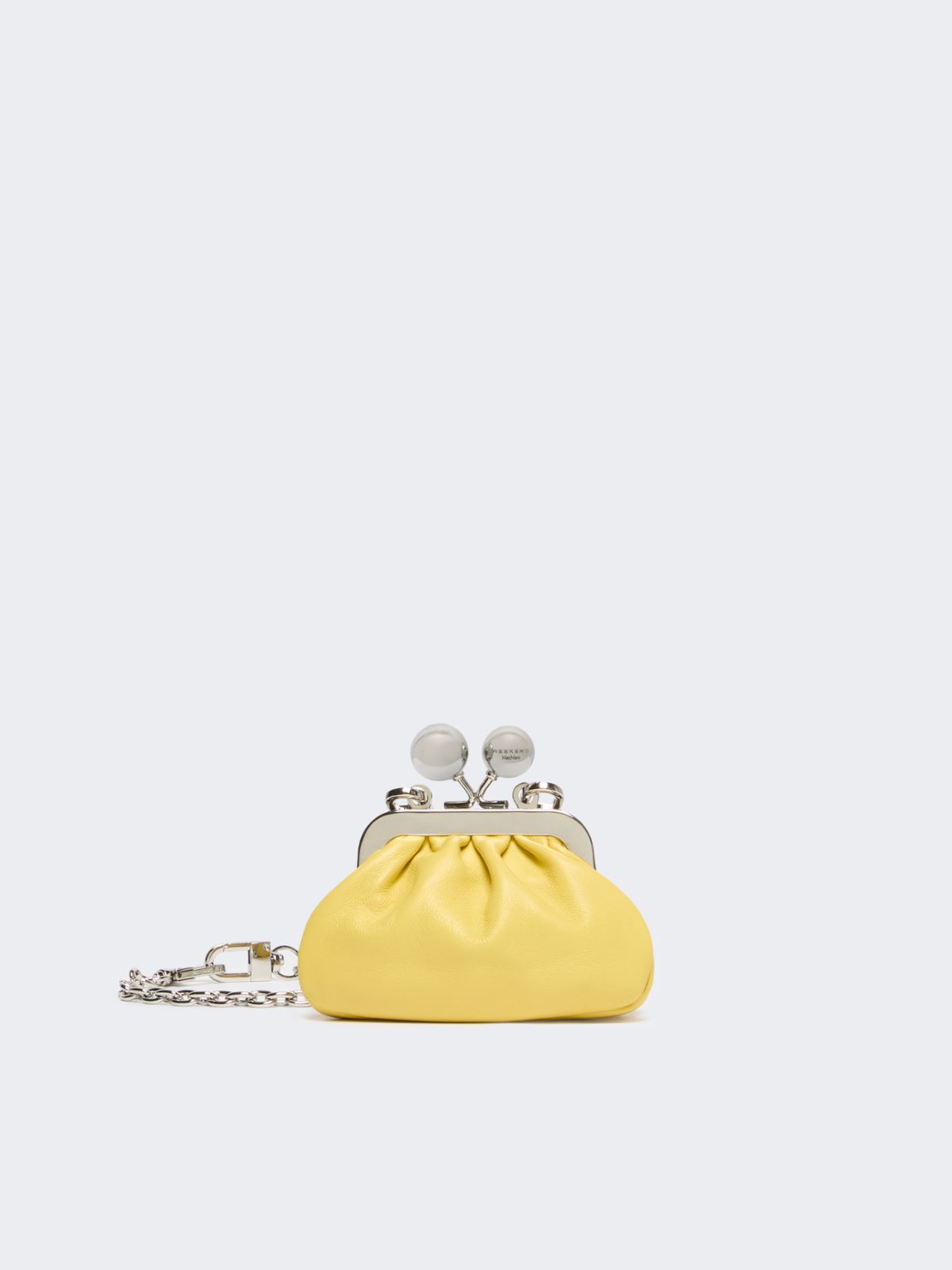 Pasticcino Bag Nano in montone - GIALLO - Weekend Max Mara