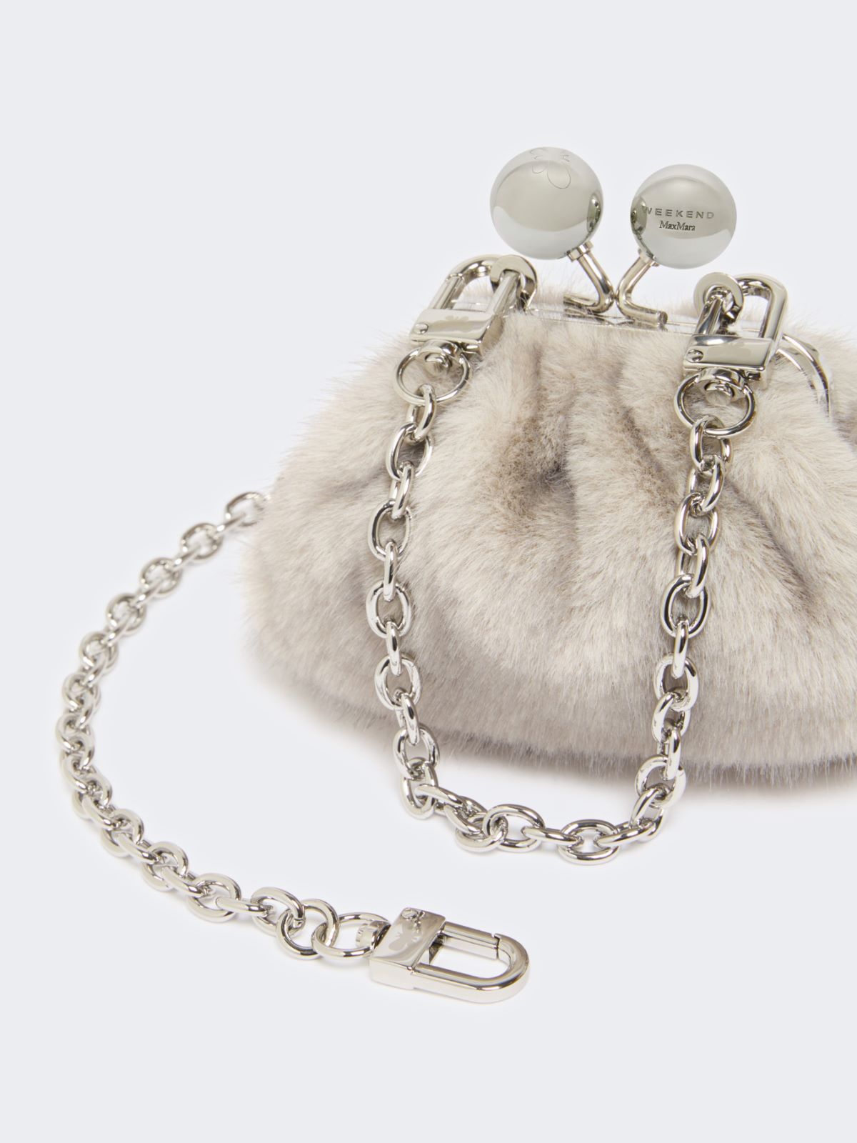 Mini Pasticcino Bag with a soft texture - Weekend Max Mara - 4