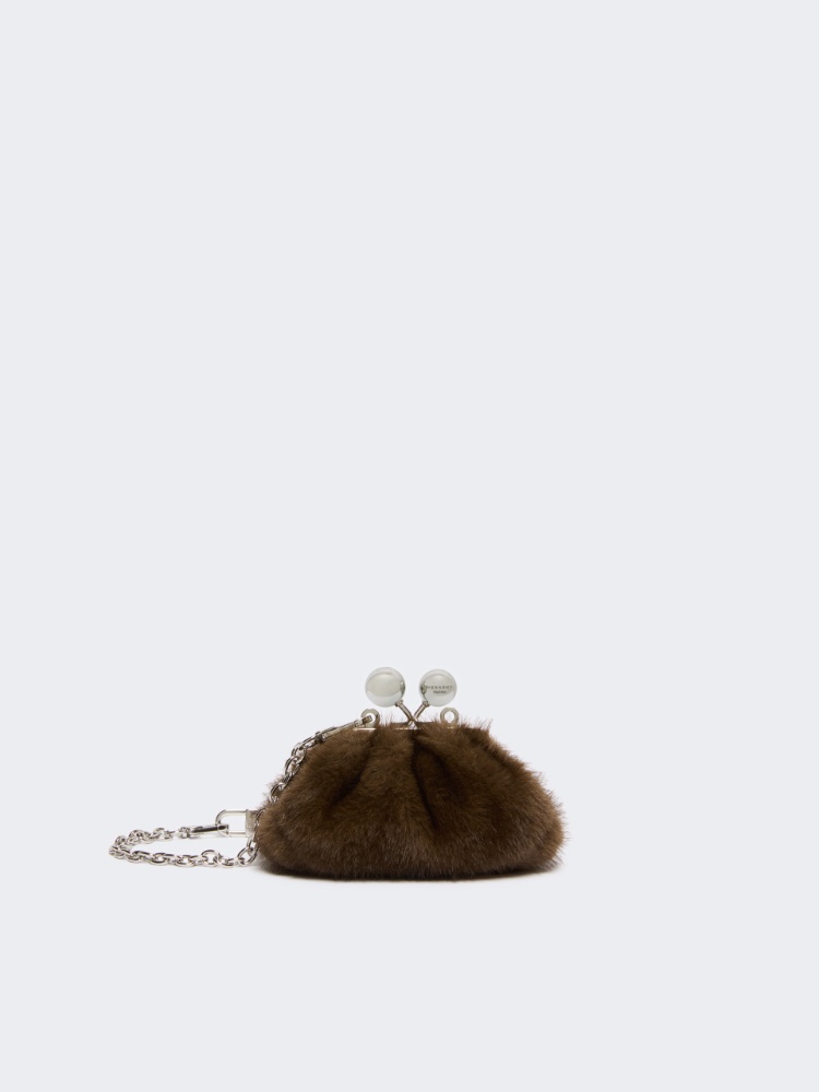 Mini Pasticcino Bag with a soft texture - Weekend Max Mara