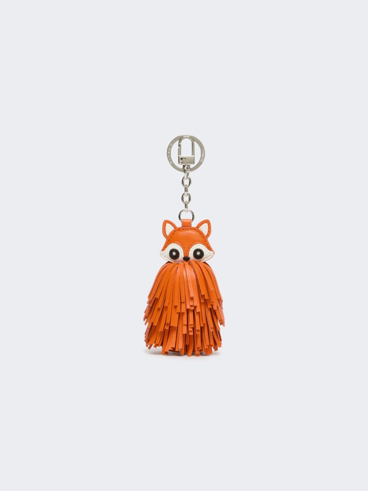 Nappa leather keyring with fringes - Weekend Max Mara