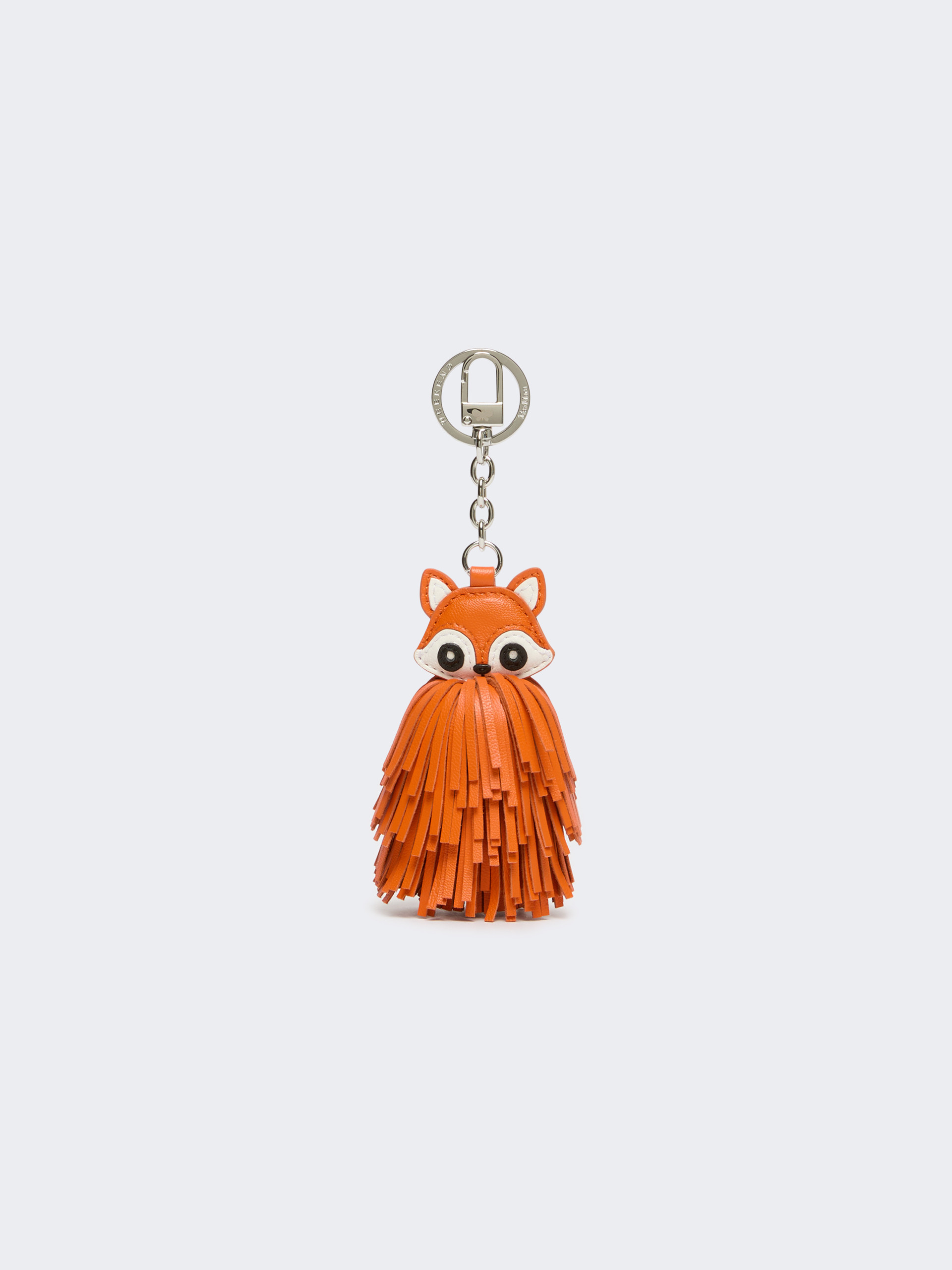 Portachiavi in nappa con frange - ARANCIO - Weekend Max Mara