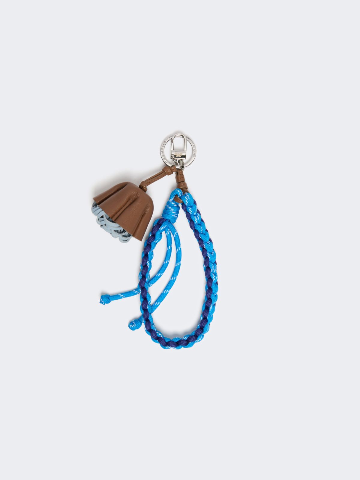 Nappa leather and rope keyring - CORNFLOWER BLUE - Weekend Max Mara