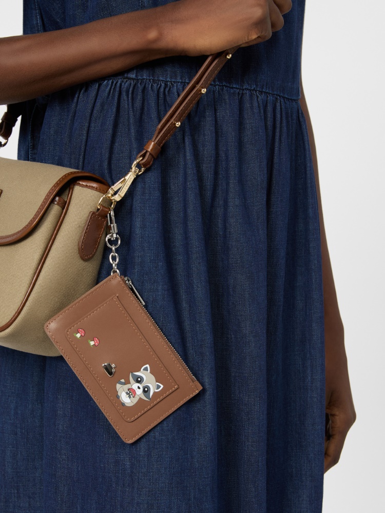 Leather card holder with prints - Weekend Max Mara - 2