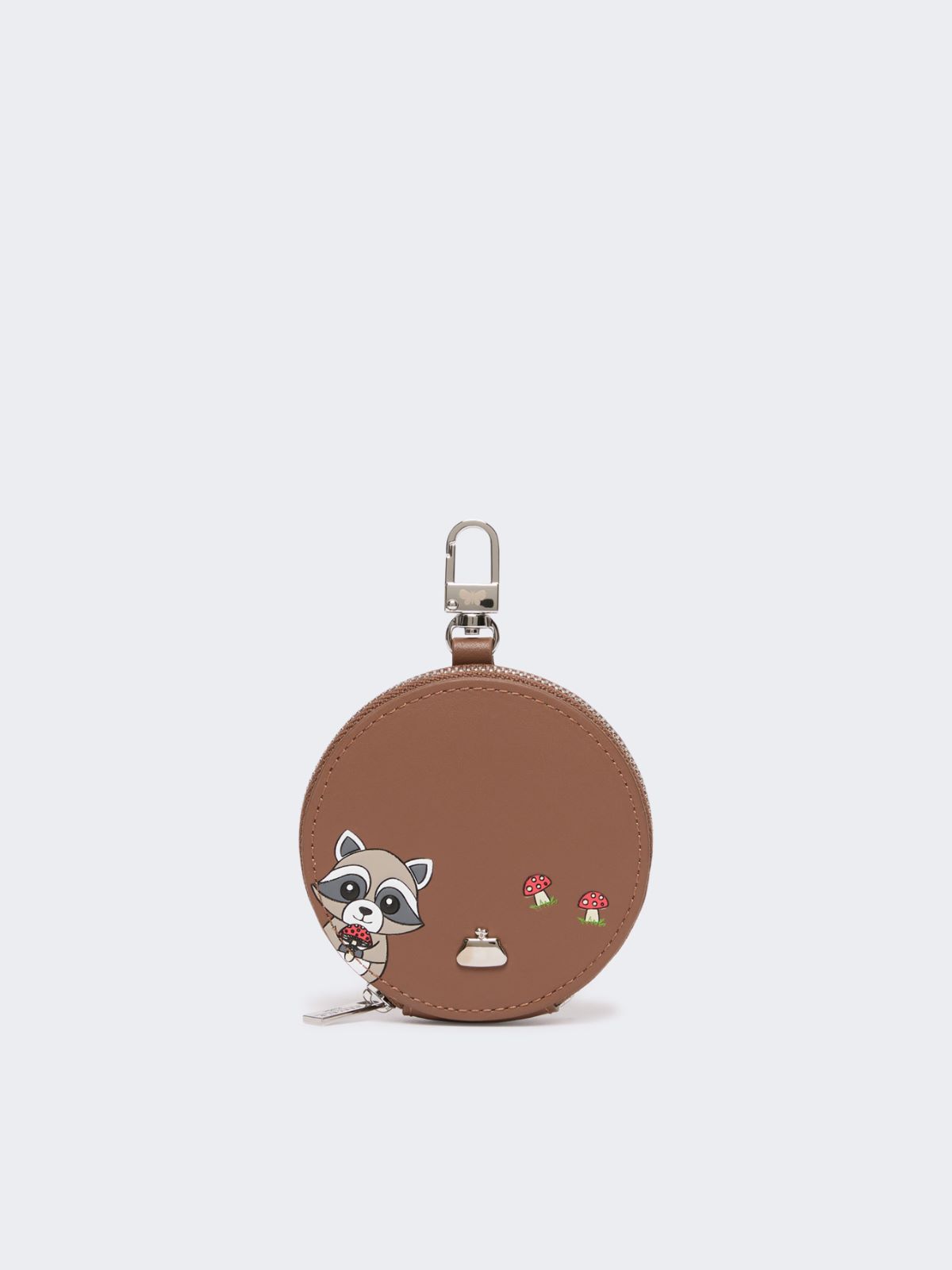 Portamonete in pelle con stampe - CUOIO - Weekend Max Mara