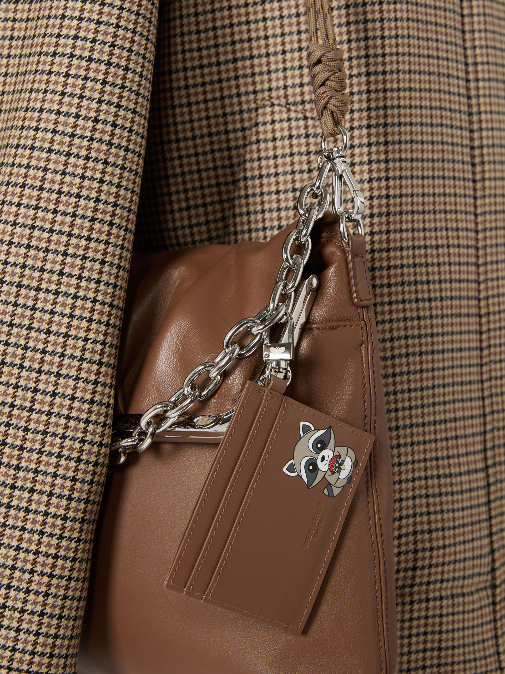 Porta carte in pelle con stampe - CUOIO - Weekend Max Mara - 5