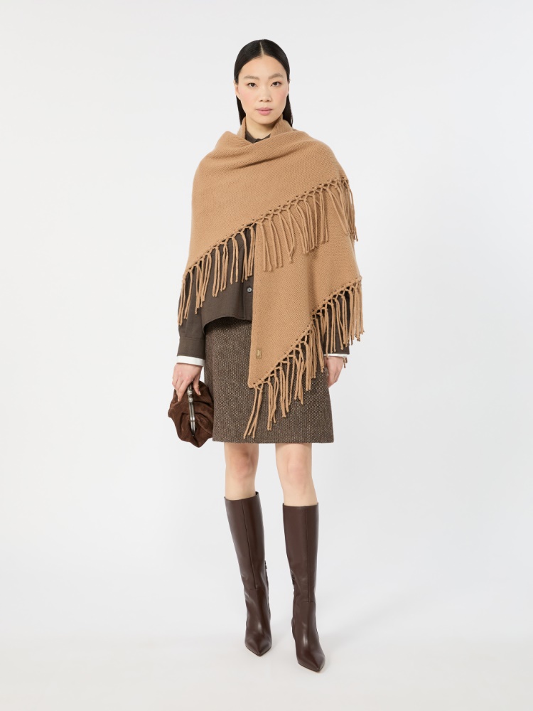 Fringed wool shawl - Weekend Max Mara - 2