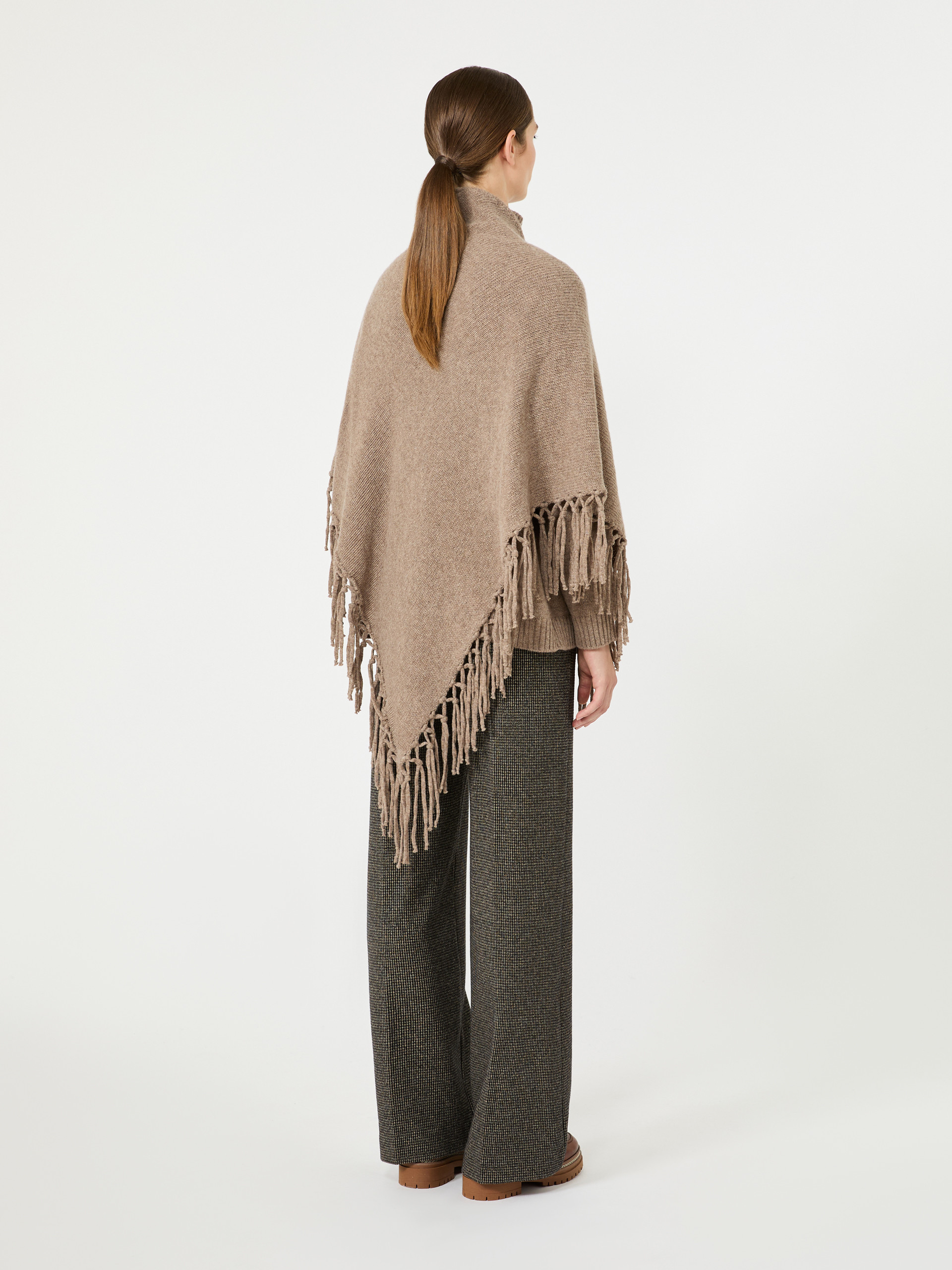 Fringed wool shawl - Weekend Max Mara - 3