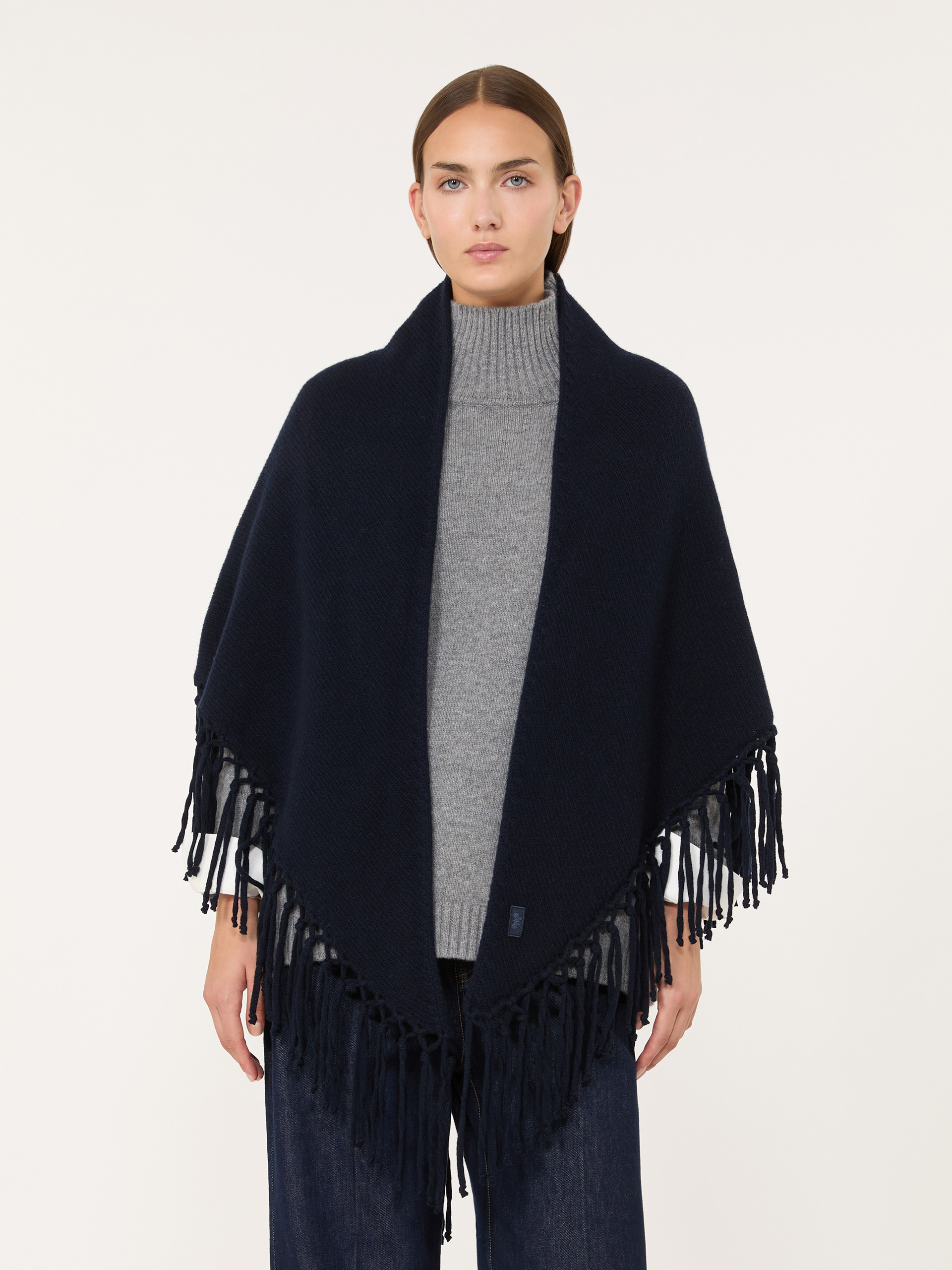 Fringed wool shawl - Weekend Max Mara - 2