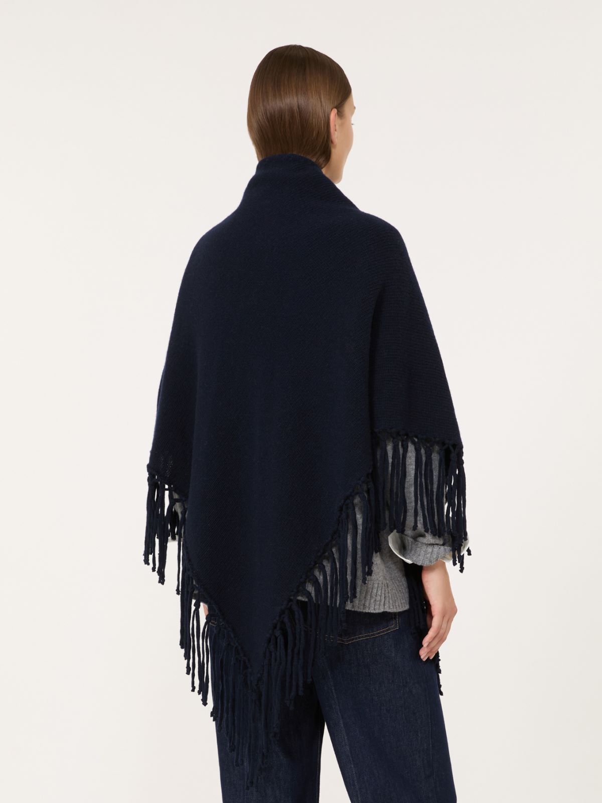 Fringed wool shawl - Weekend Max Mara - 3