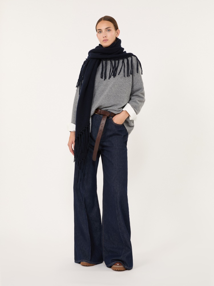 Fringed wool shawl - Weekend Max Mara - 2