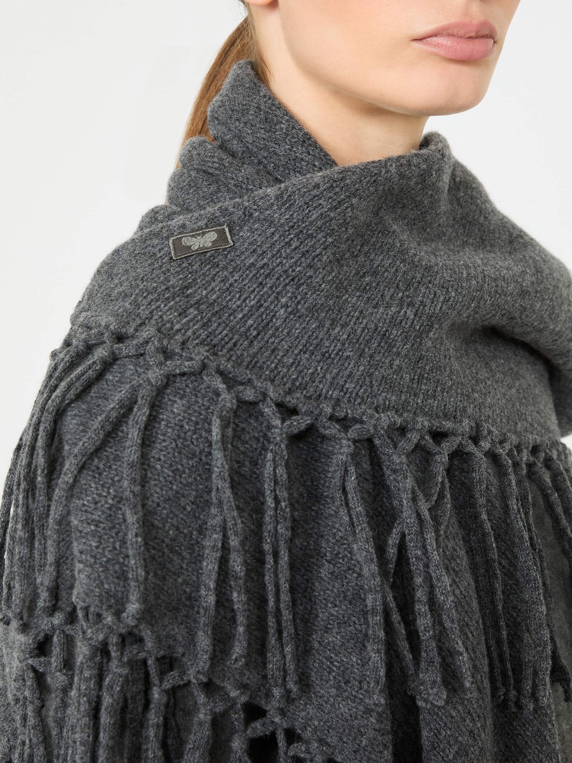 Fringed wool shawl - Weekend Max Mara - 4