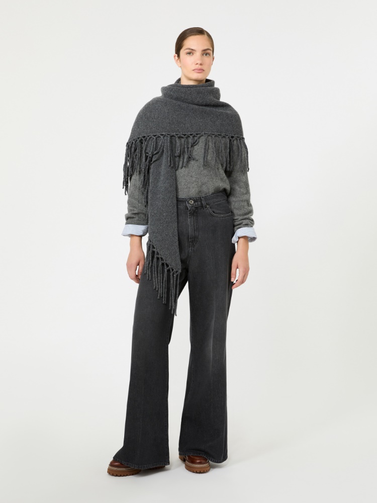 Fringed wool shawl - Weekend Max Mara - 2