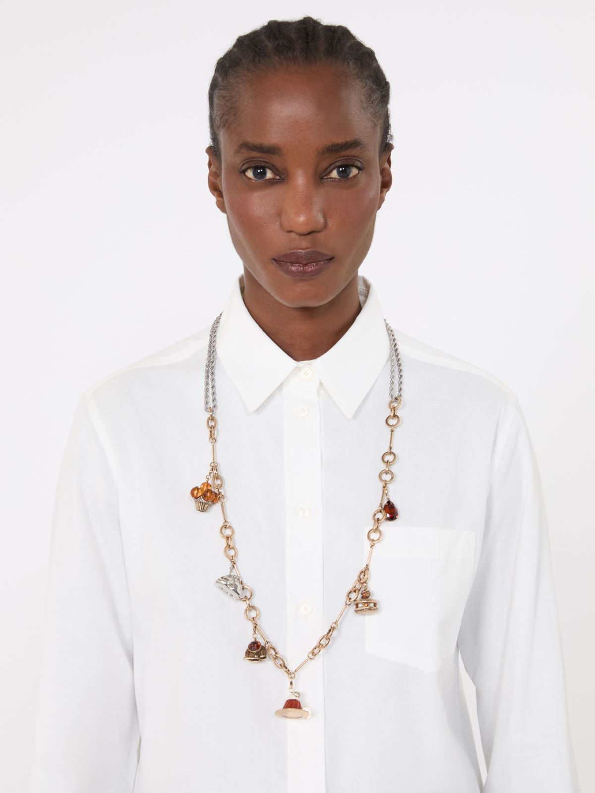 Chain necklace with charms - Weekend Max Mara - 5