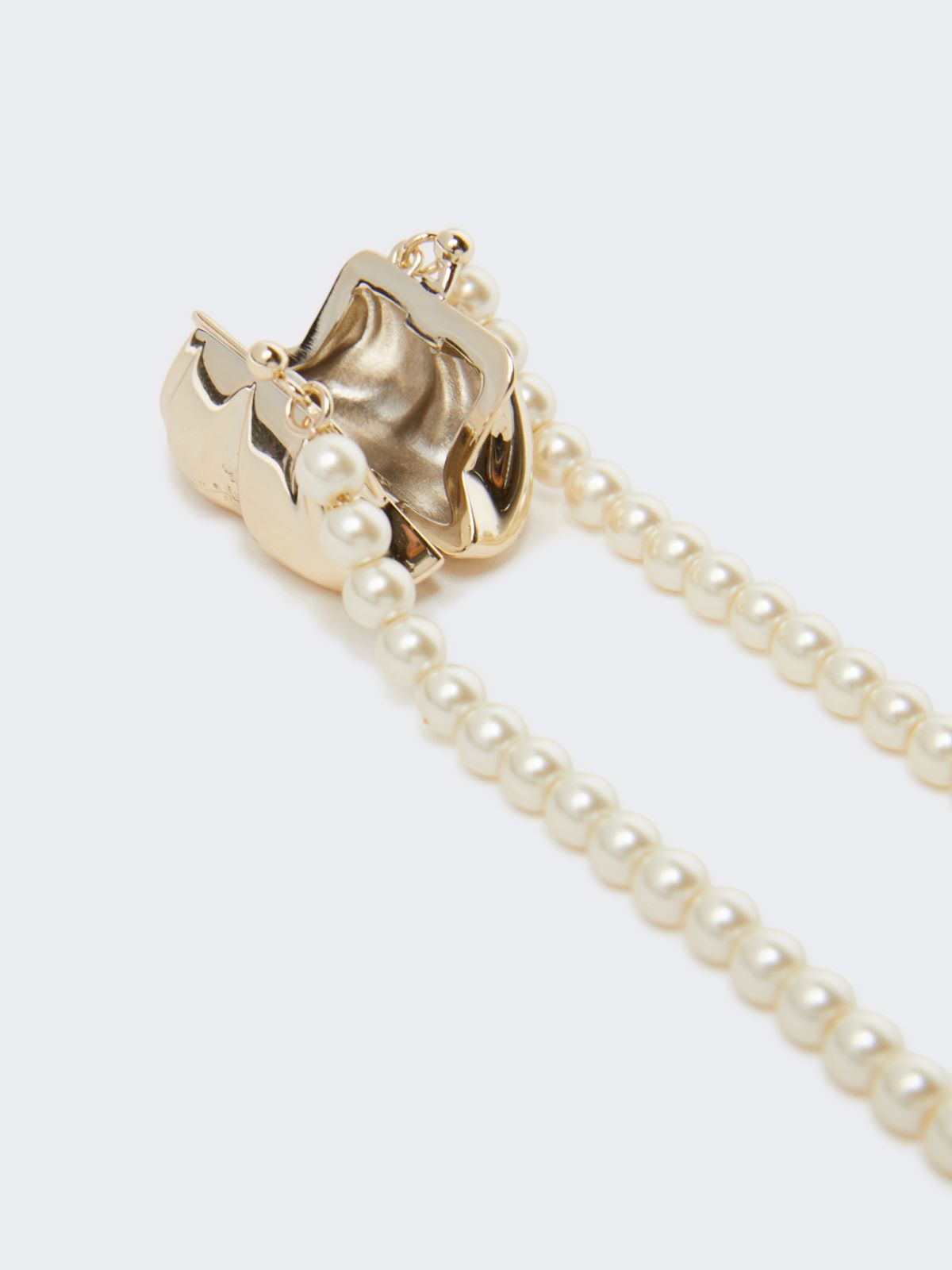 Collana con perle e ciondolo Pasticcino Bag - ORO - Weekend - 3