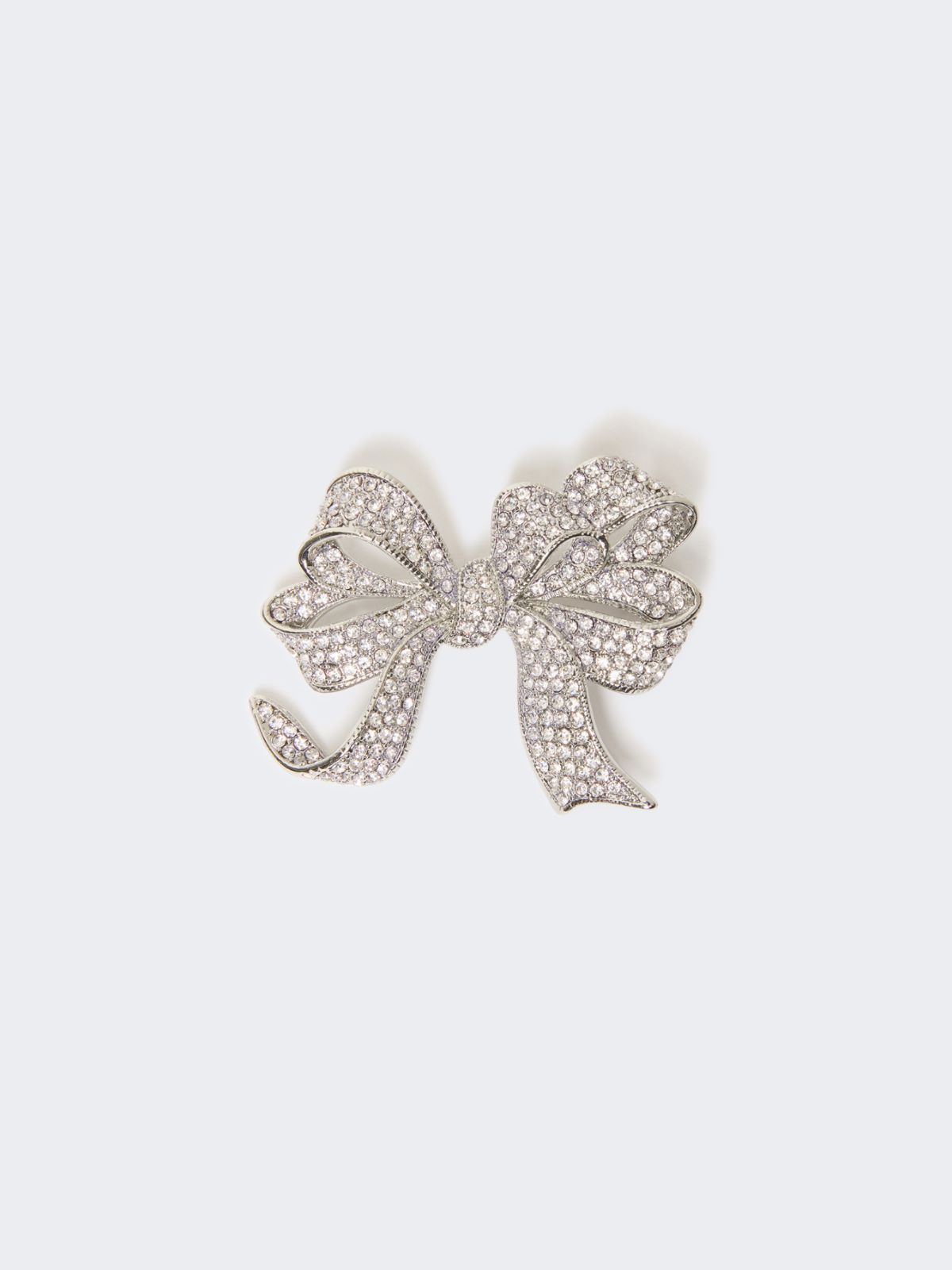 Metal brooch with rhinestones - Weekend Max Mara