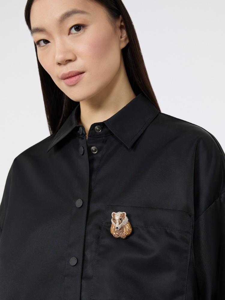 Metal brooch with rhinestones - Weekend Max Mara - 2