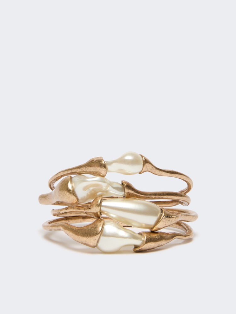 Metal bracelet with beads - Weekend Max Mara - 2