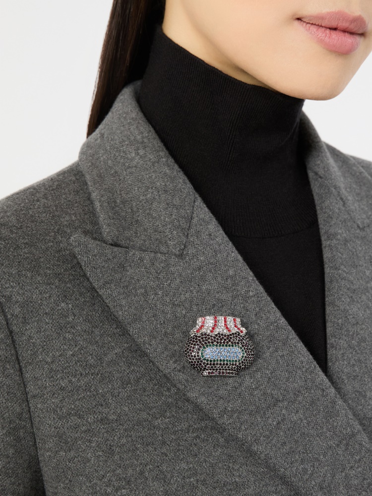 Rhinestone brooch - Weekend Max Mara - 2