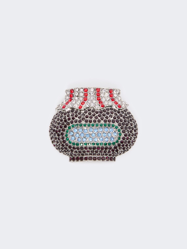 Rhinestone brooch - Weekend Max Mara