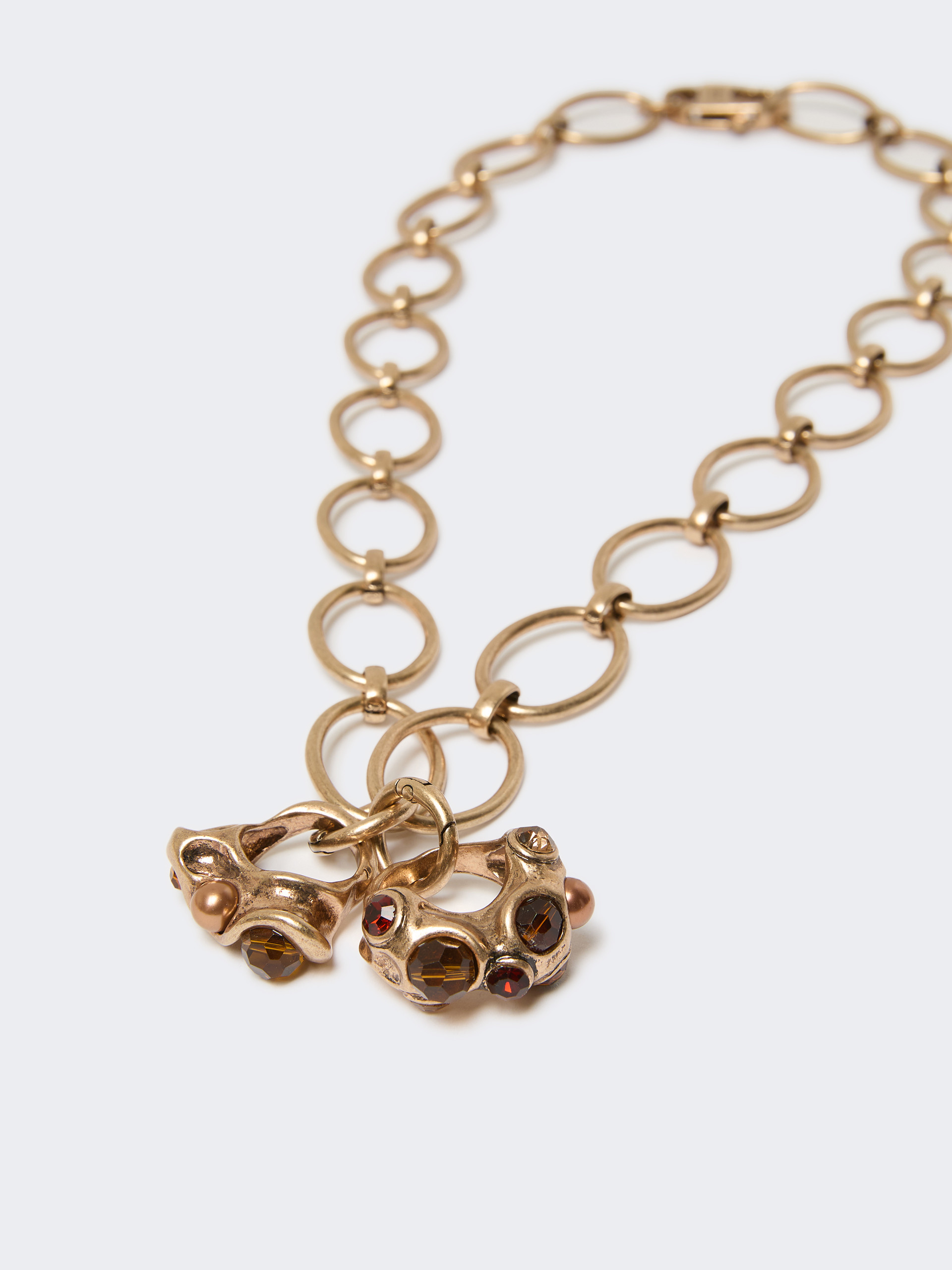 Chain necklace with charms - GOLD - Weekend Max Mara - 2