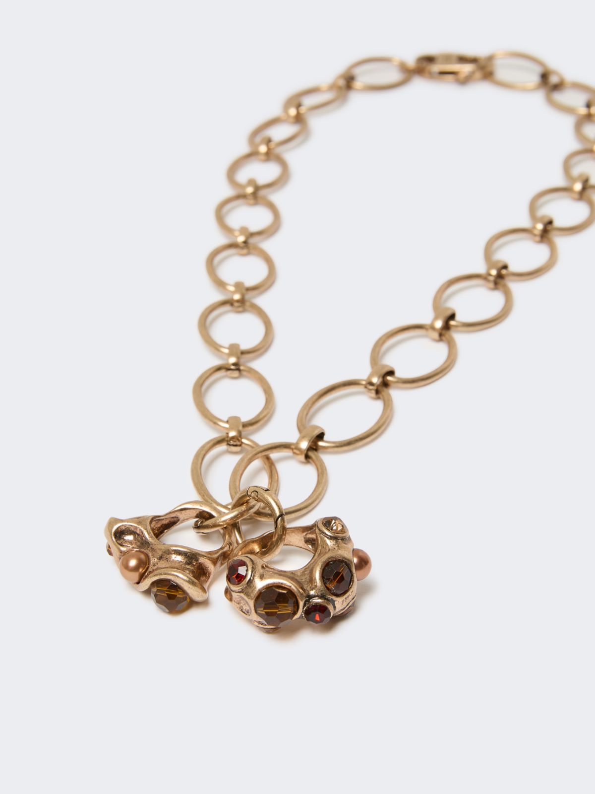 Chain necklace with charms - GOLD - Weekend Max Mara - 2