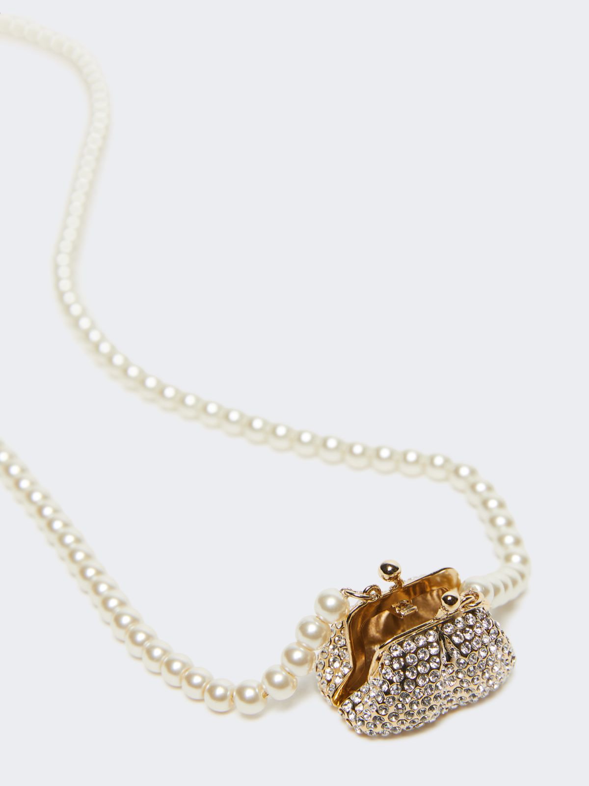 Collana con ciondolo Pasticcino Bag - BIANCO OTTICO - Weekend - 2