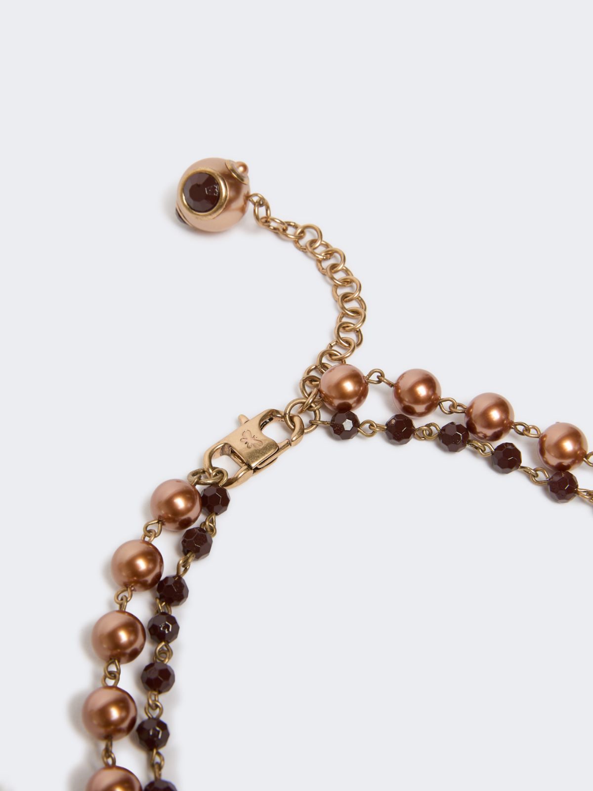 Double-strand necklace with large and small beads - Weekend Max Mara - 3