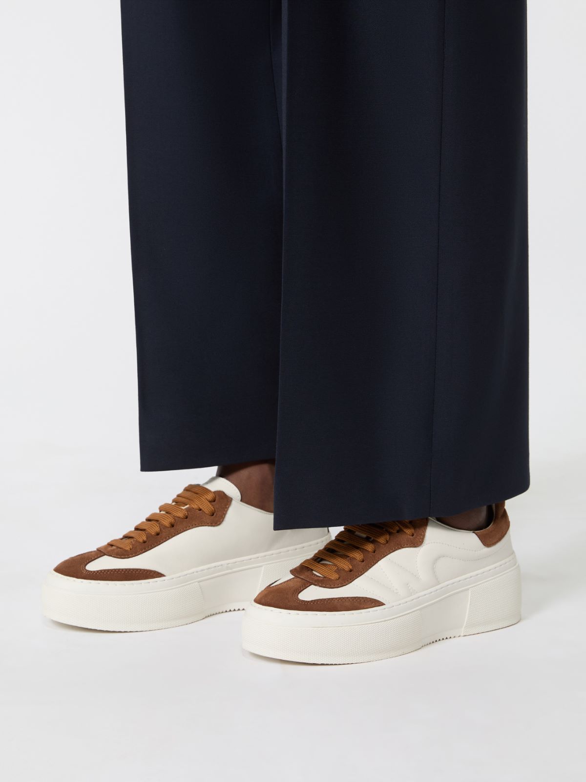 Leather platform trainers - Weekend Max Mara - 7