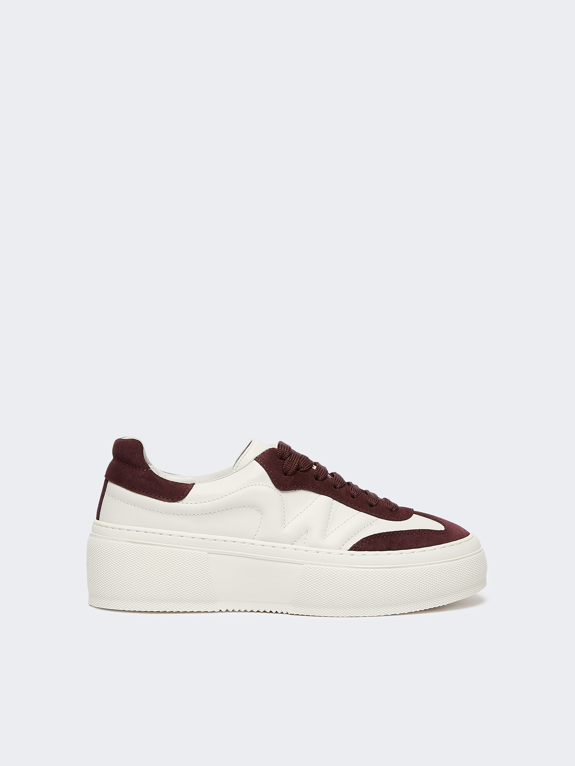 Leather platform trainers - Weekend Max Mara