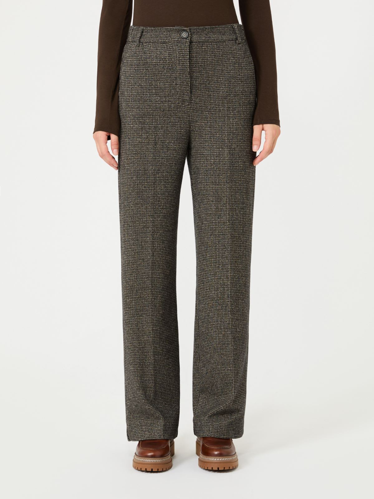 Micro jacquard jersey trousers - Weekend Max Mara - 2