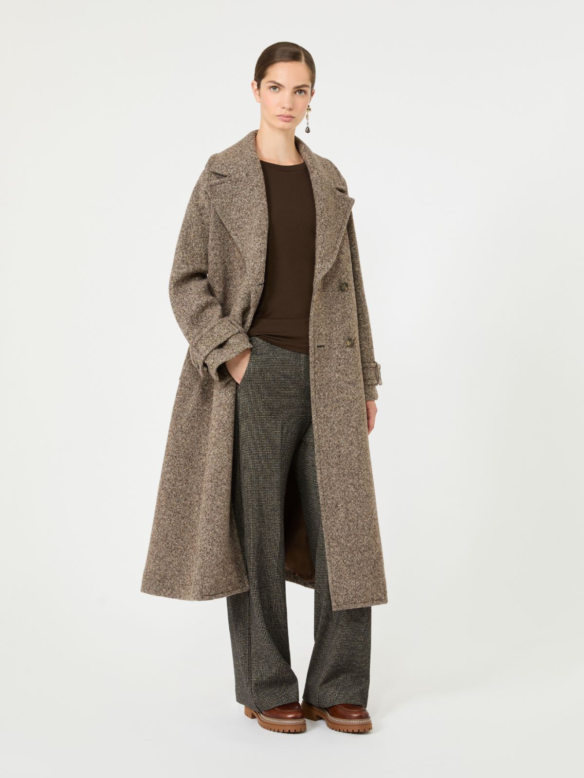 Micro jacquard jersey trousers - Weekend Max Mara
