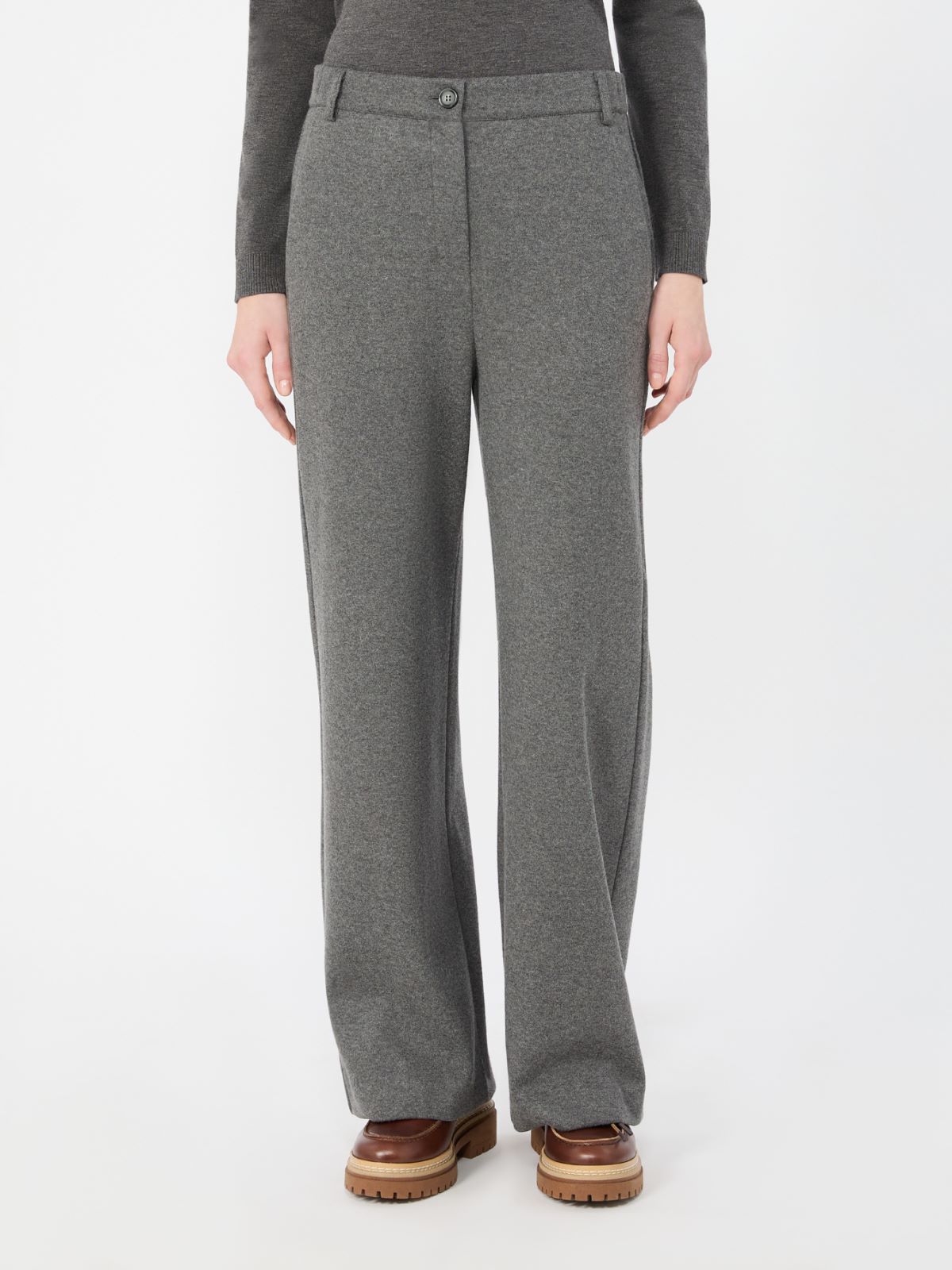 Micro jacquard jersey trousers - Weekend Max Mara - 2