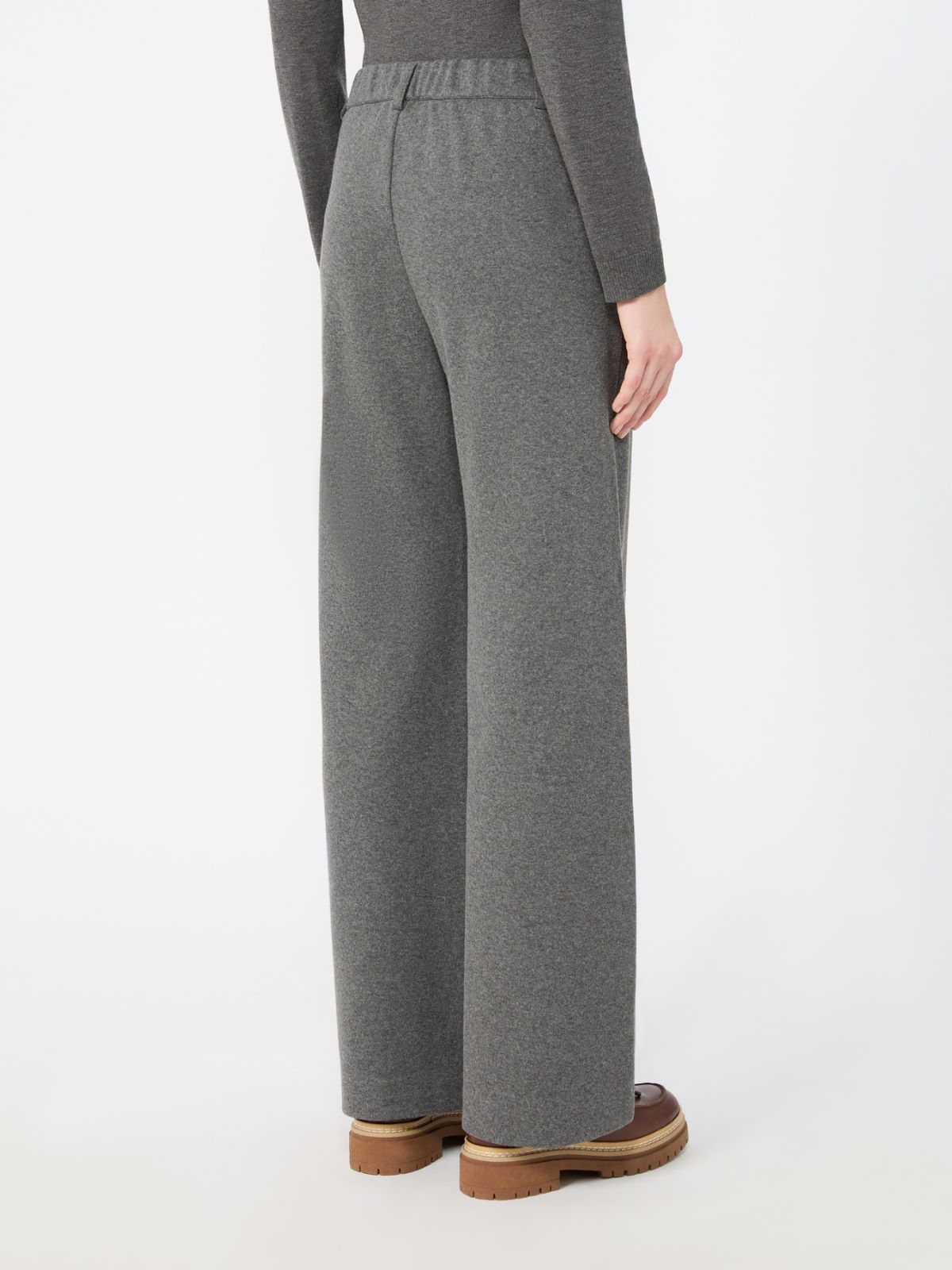 Micro jacquard jersey trousers - Weekend Max Mara - 3