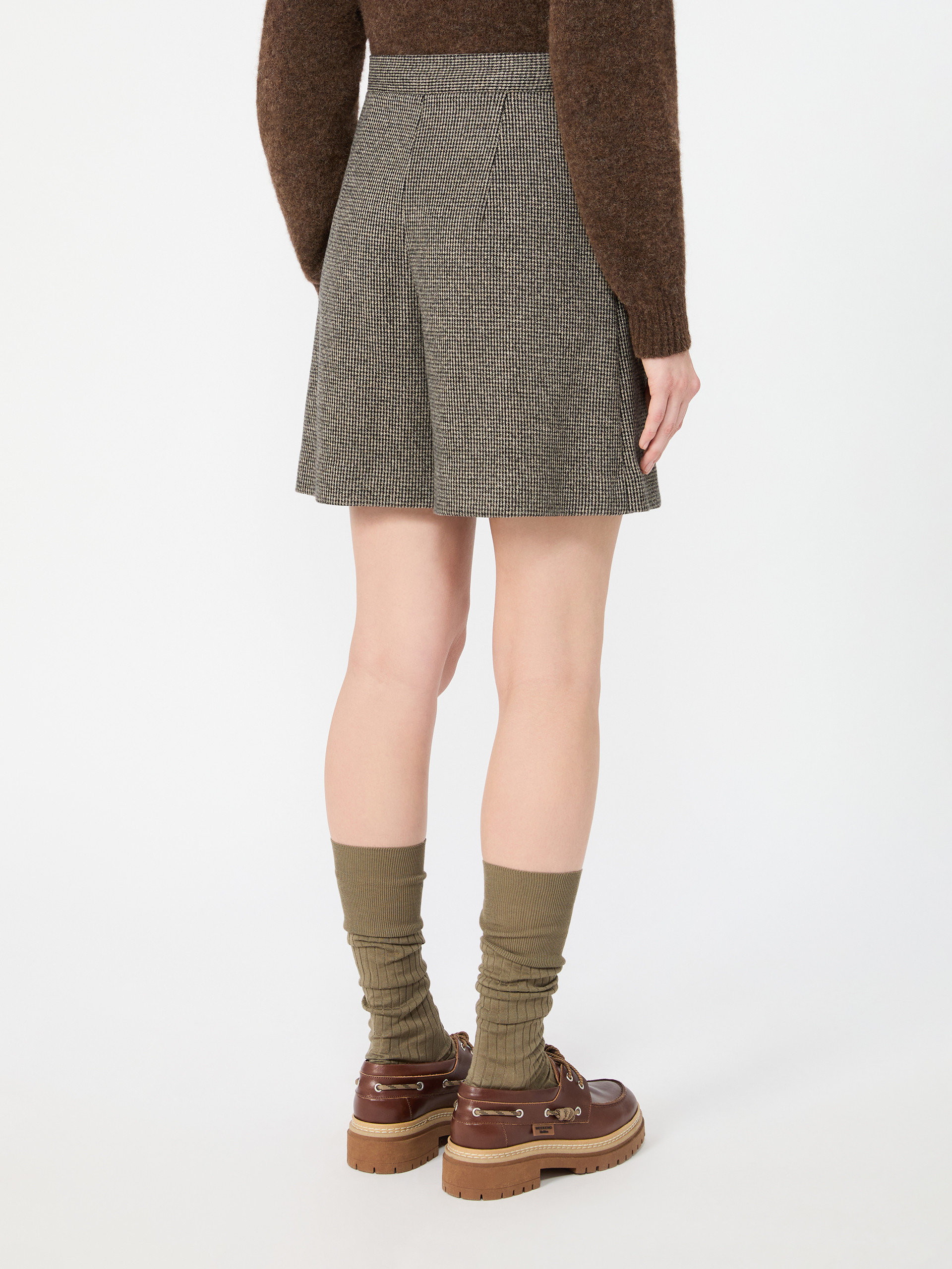 Short culottes in micro jacquard jersey - Weekend Max Mara - 3