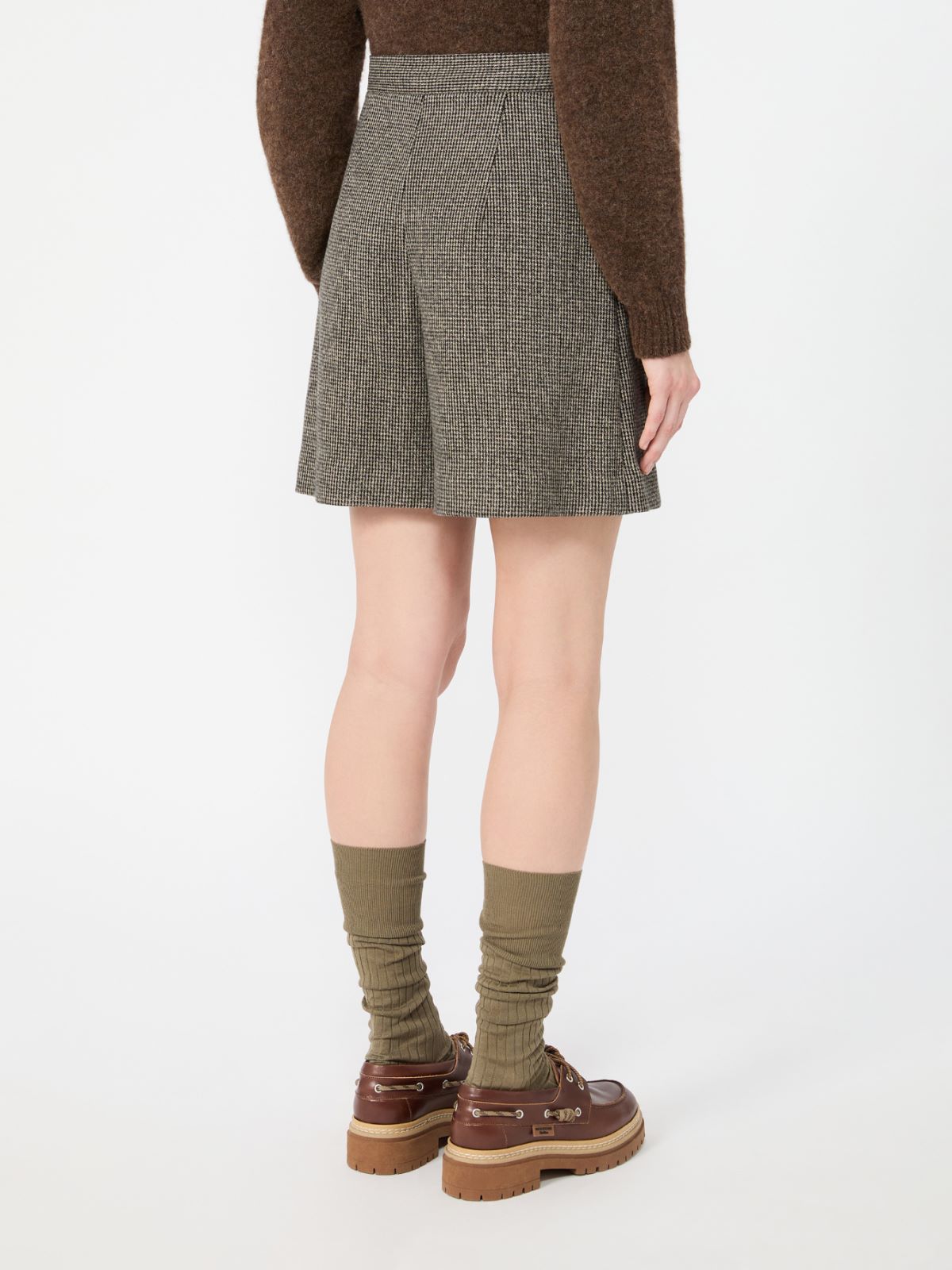 Short culottes in micro jacquard jersey - Weekend Max Mara - 3