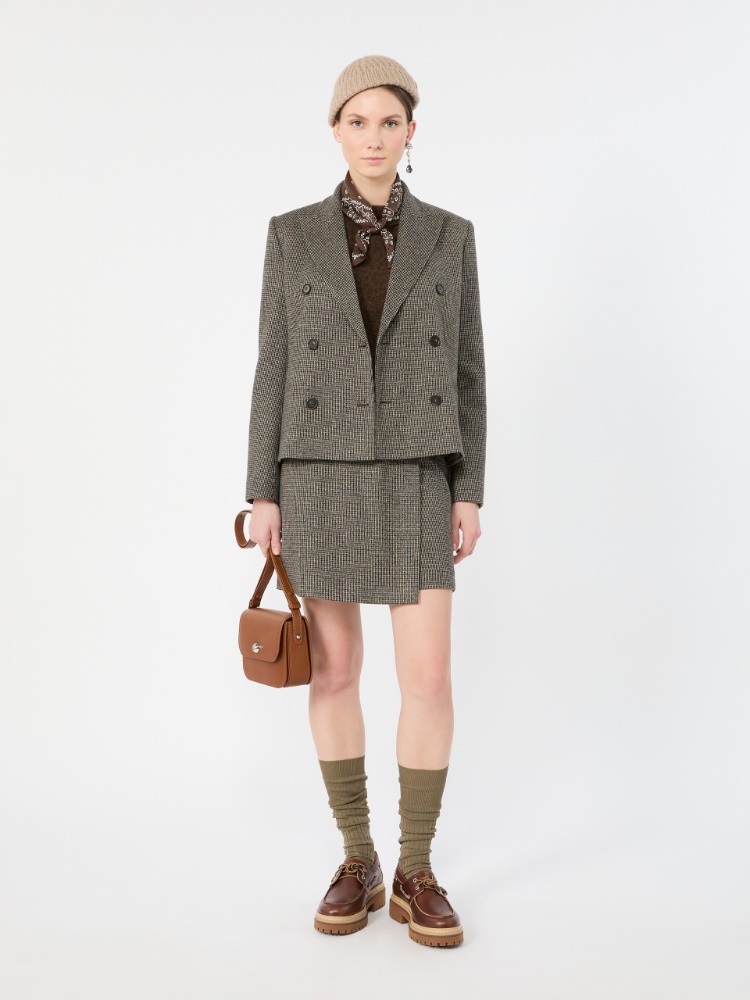 Short culottes in micro jacquard jersey - Weekend Max Mara